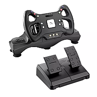 Volante Multilaser Usb Câmbio Pedal Js070 Ps2 Ps3 Pc Loi