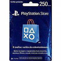  Cartão Psn Brasileira - Crédito De R$ 250 Playstation Store